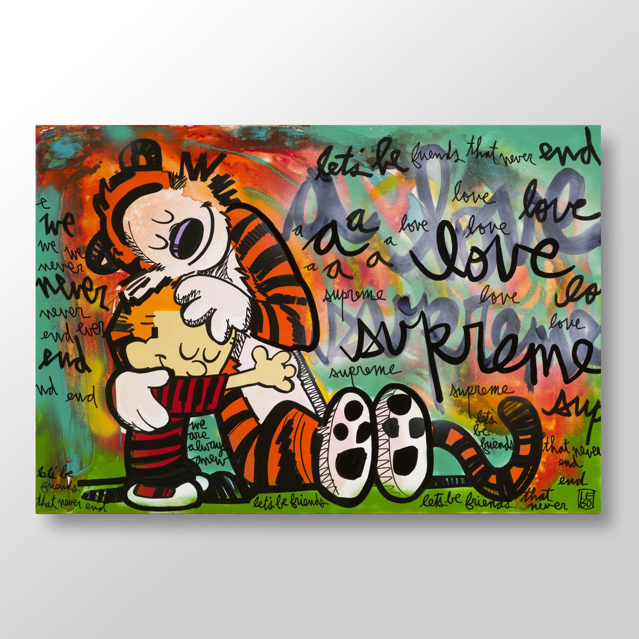Let's be, A Love Supreme - Lebo Brushed Aluminum Artbond